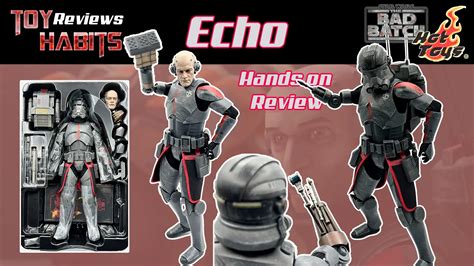 Echo The Bad Batch Star Wars Hot Toys Sixth Scale Figure Review