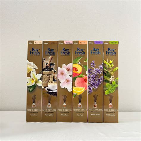 Jual Bay Fresh Reed Diffuser Refill BayFresh 7batang 30 Ml Shopee