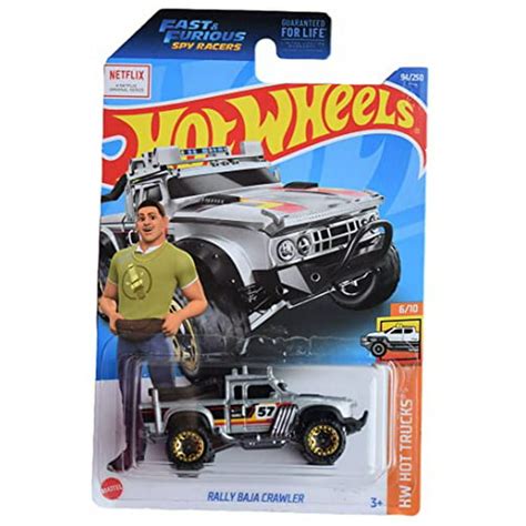 Hot Wheels Fast And Furious Spy Racers Rally Baja Crawler Silver 2022 Hw Hot Trucks