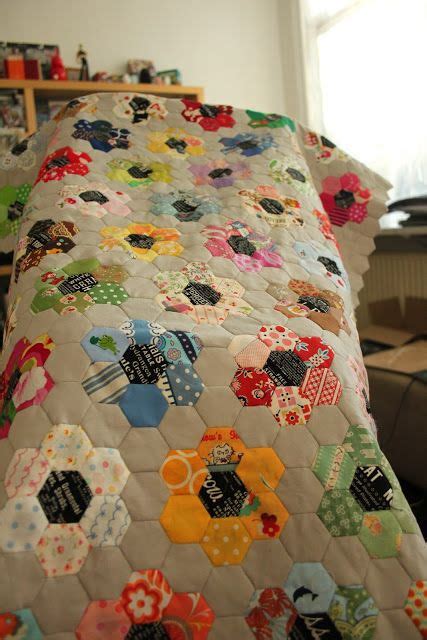 Quick Machine Sew Hexagon Flower Quilt Block Artofit