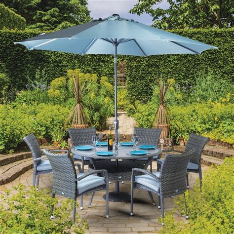 Supremo Athena Seat Round Outdoor Garden Furniture Dining Set