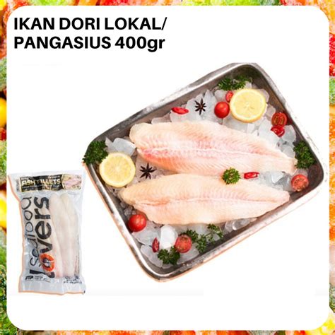 Jual Ikan Dori Fillet 400gr Pangasius Fillet Ikan Dori Lokal Ikan Patin