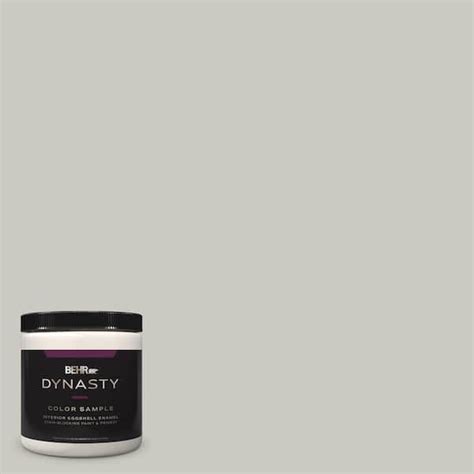 BEHR DYNASTY 8 Oz Designer Collection DC 008 Gratifying Gray Eggshell