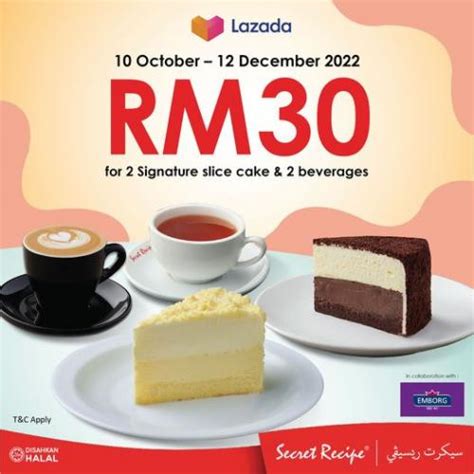 Secret Recipe Lazada Sale Oct Oct