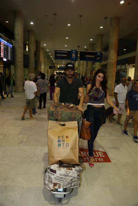 Foto Rodrigo Santoro E Mel Fronckowiak Chegaram No Brasil Em Novembro