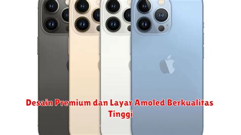 Iphone 13 Pro Handphone Terbaru Dengan Fitur Unggulan Dan Performa