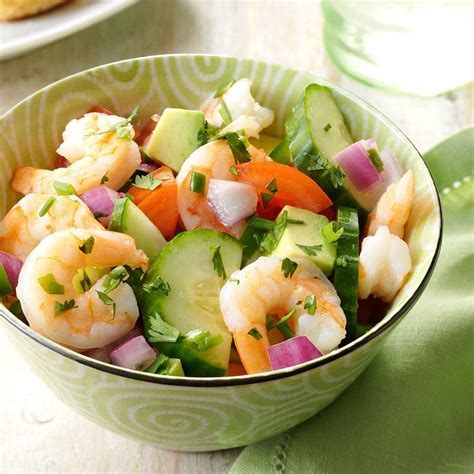 Shrimp Veggie Salad Recipe How To Make It