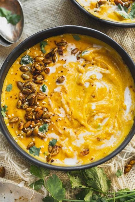 Plant Based Butternut Squash Soup Recipe Oh Sweet Basil