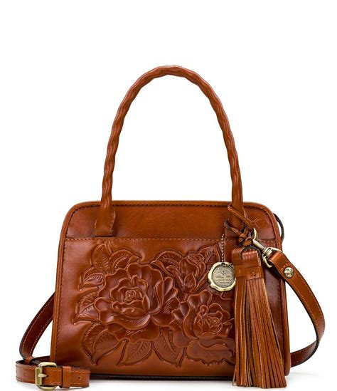 Patricia Nash Rose Tooled Crossbody Seensociety