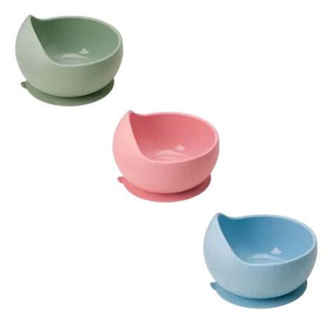 Tigela Bowl Pratinho Infantil Beb Silicone Ventosa Buba Mercadolivre