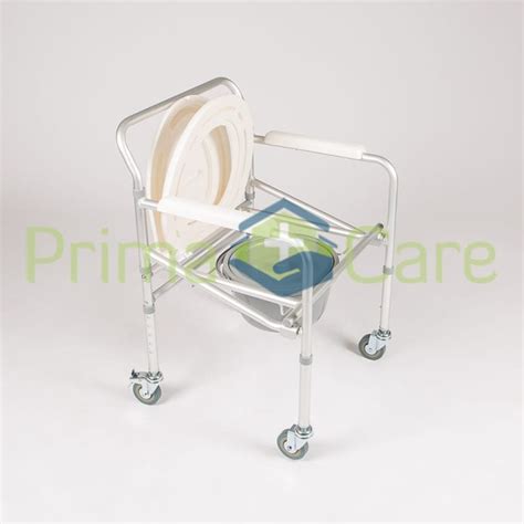 Commode With Wheels Folding Mobility Aids Hospital Beds