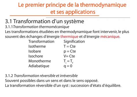 Pdf Le Premier Principe De La Thermodynamique Et Ses Asmodee Defr