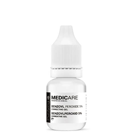 BENZOYL PEROXIDE 5% | Бензоил пероксид 5% корректирующий гель (15 ml ...