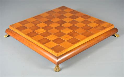 REF3291 Fine English Regency chess board. - Antique Chess Shop