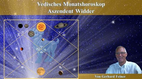 Aszendent Widder September Vedisches Monatshoroskop Youtube