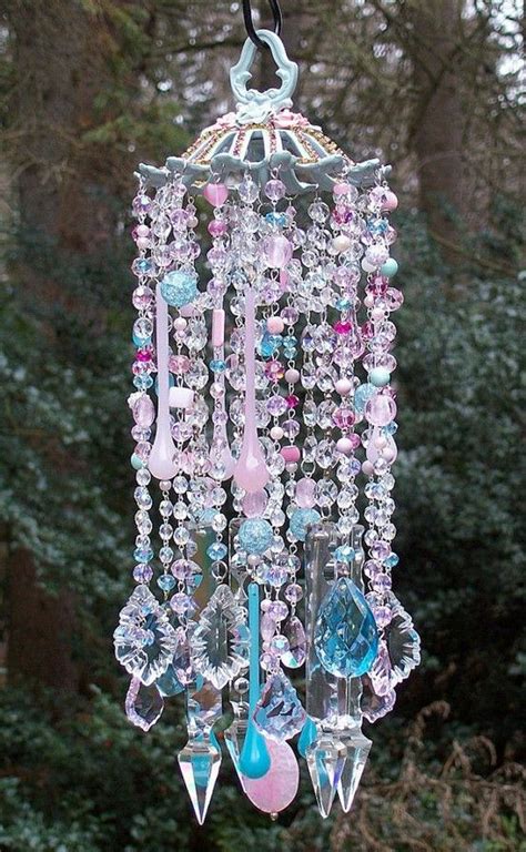 Pink Wind Chime Crystal Wind Chimes Wind Chimes Windchimes