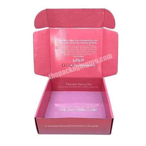 Custom Logo Small Tuck Top Mailing Subscription Packaging Boxes