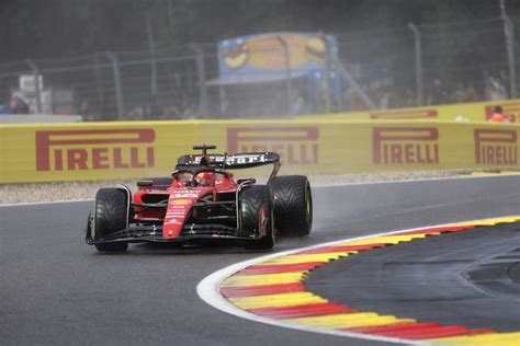 Charles Leclerc Starts On Pole For Belgian Gp After Max Verstappen Gets Grid Penalty Arab News