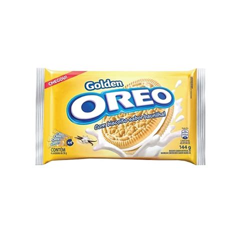 Biscoito Oreo Recheado Golden Baunilha G Casa Vieira