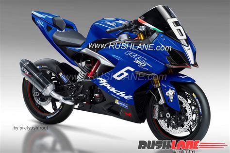 Race Spec Variant Of Tvs Apache Rr 310 Rendered