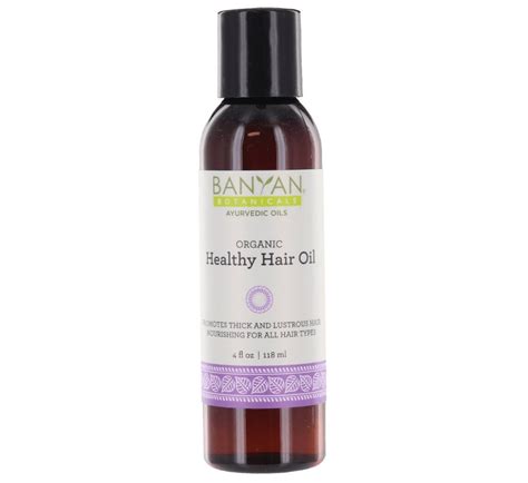 Banyan Botanicals Healthy Hair Oil Organic Herbal Oil With Bhringaraj And Amla