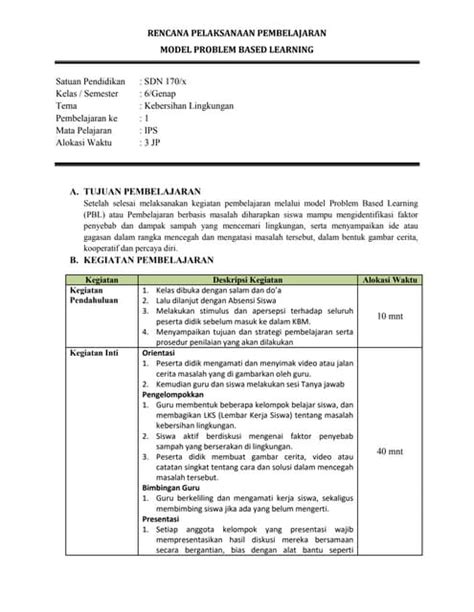 Format Rpp Model Pbldocx