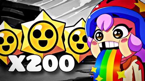 Abriendo X200 Stardrops 🤑🤑 [⭐️brawl Stars⭐️] Youtube