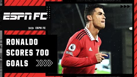 Everton Vs Manchester United Reaction Cristiano Ronaldo Scores 700th Career Club Goal Espn