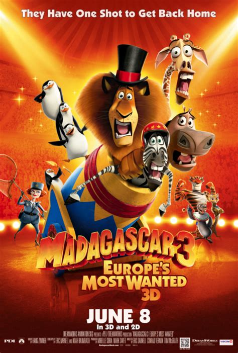 Madagascar 3 Europes Most Wanted Opens June 8 Enter To Win Passes To