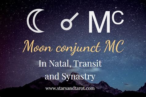 Moon Conjunct Mc Aspect In Natal Transit And Synastry