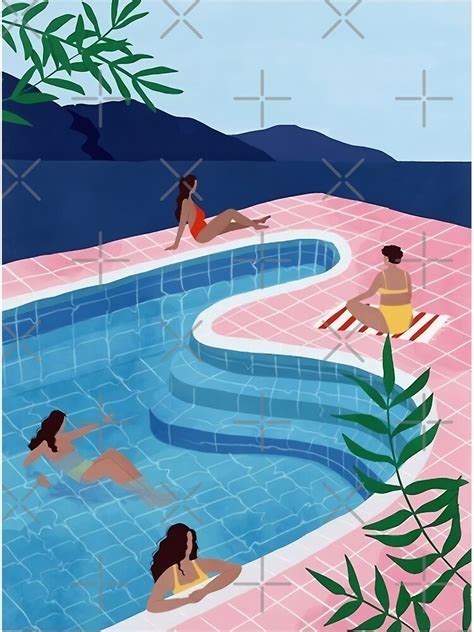 Pool Ladies | David Hockney Posters