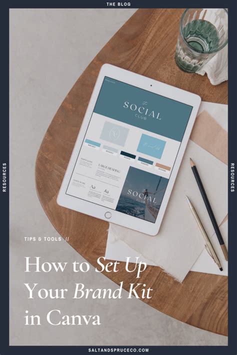 How To Set Up Your Brand Kit In Canva Salt Spruce Creative Co