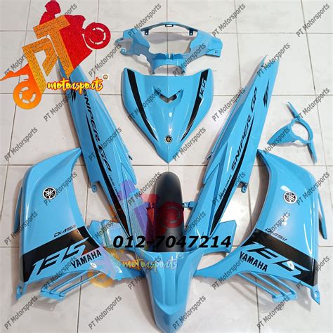 Yamaha Lc 135 Cover Set Cyan Dpbmc Gp Blue Candy Red Sky Blue Nardo