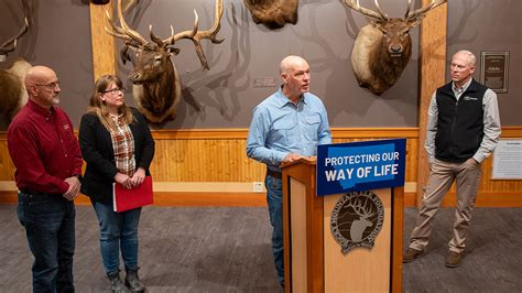 Montana Governor Talks Public Access At Rmef Headquarters Rocky