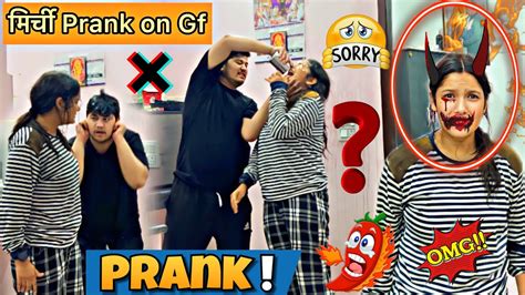 मिर्ची Prank On Wife Gone Extremely Wrong Chilli Prank Nikkrichavlogs Prank Couple Youtube