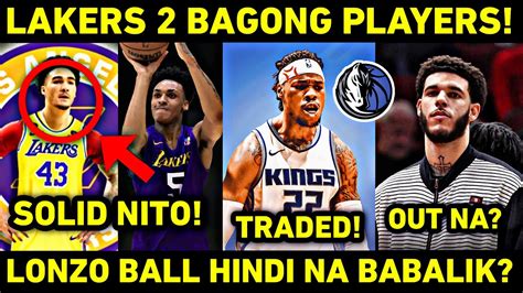 Lakers Bagong Players Holmes Sa Dallas Lonzo Ball Hindi Na Babalik