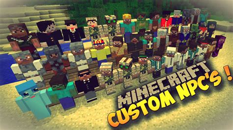 Custom Npcs For Minecraft