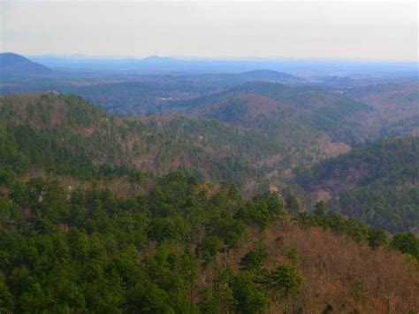 View Of Ouachita Mountains From Hot Springs Mountain Tower Flickr