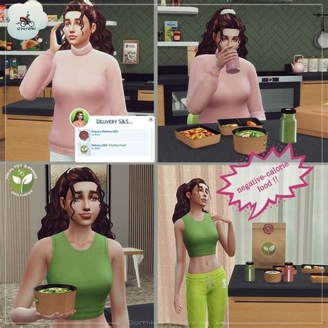 Delivery - Healthy Food, Part 1 | Somik and Severinka | Sims 4, Best ...