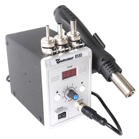 D In Soldering Station Hot Air Gun V V Bga Rework Smd Smt Soldering Tool Hot Air