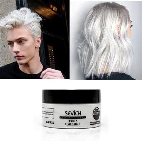 Unisex Temporary White Hair Dye