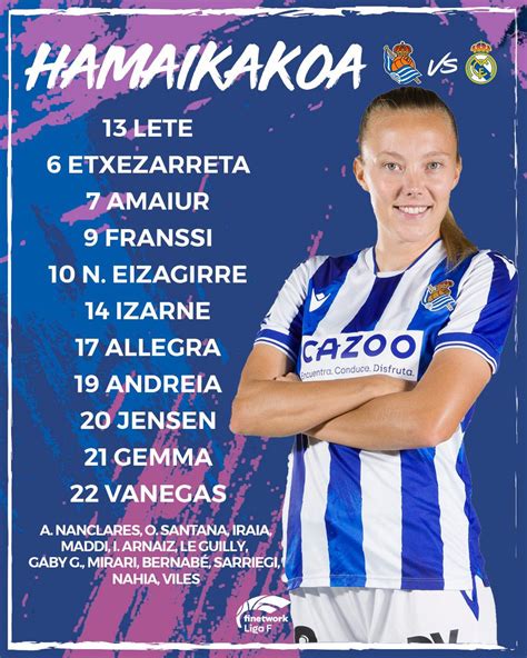 Real Sociedad Femenino On Twitter Realaren HAMAIKAKOA