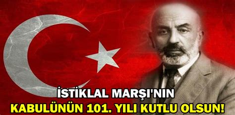 İSTİKLAL MARŞI NIN KABULÜNÜN 101 YILI KUTLU OLSUN Bolu Meydan Gazetesi