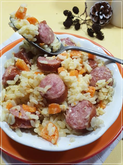 Risotto Aux Saucisses Fum Es Au Cookeo Saucisses Fum Es Risotto