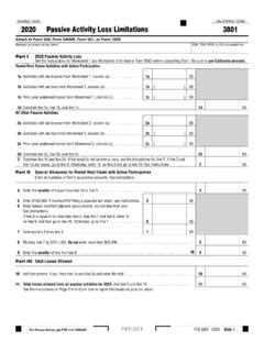 Form Passive Activity Loss Limitations Form