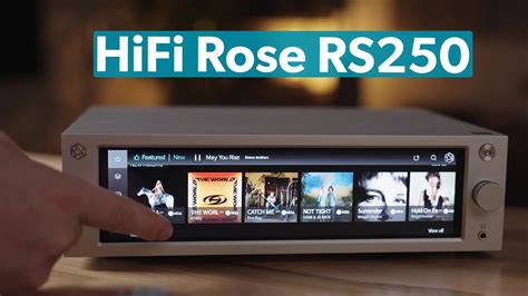 Hifi Rose Rs High Res Audio K Network Streamer Crutchfield