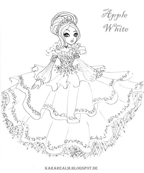 Ever After High Coloring Pages Free At Free