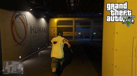 GTA 5 Online How To Enter Humane Labs In Freemode And Tour Inside