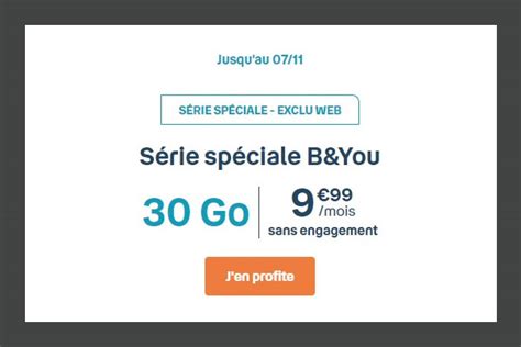 Encore De Nouvelles Promotions Incroyables Chez B You De Bouygues Telecom