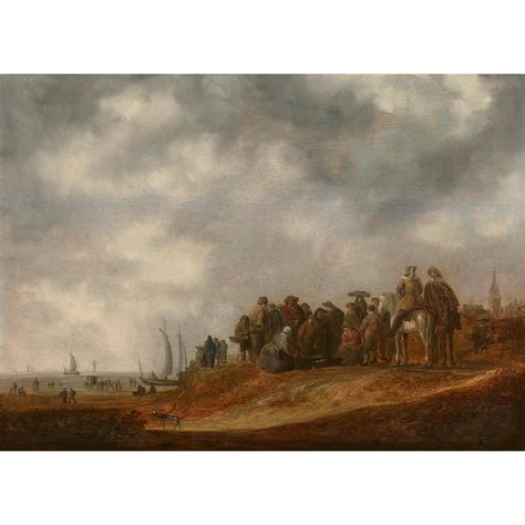 Sold Price Attribue A Willem Gillisz Kool Retour De Peche